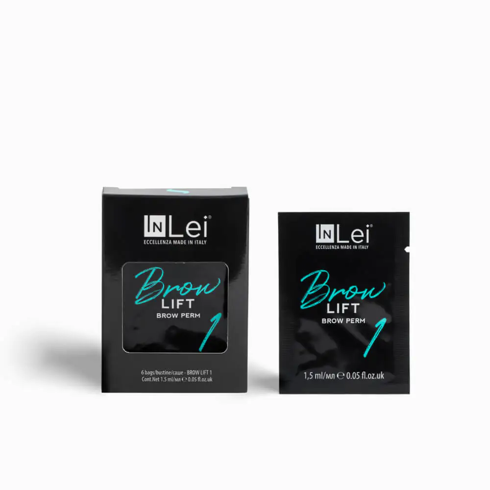 InLei® ”BROW LIFT 1” – trwała do brwi opakowanie 6×1,5ml