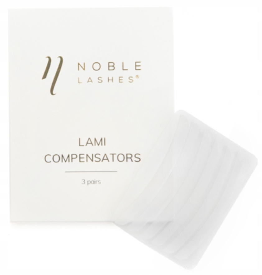 LAMI COMPENSATORS Kompensatory, nakładki do laminacji rzęs Noble Lashes