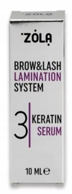 ZOLA Brow&Lash Lamination System 03 keratin serum
