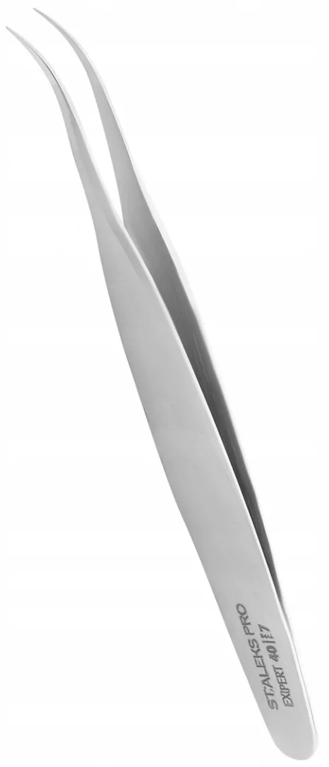 Pęseta do przedłużania rzęs STALEKS TE-41/8 precyzyjna