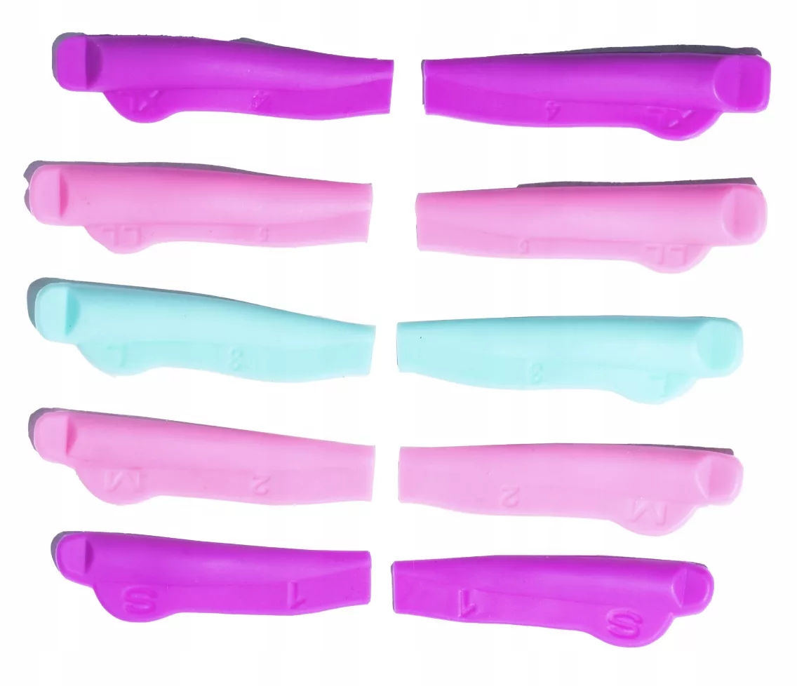 Formy silikonowe do laminacji rzęs ZOLA Candy Extreme Curl 5 par