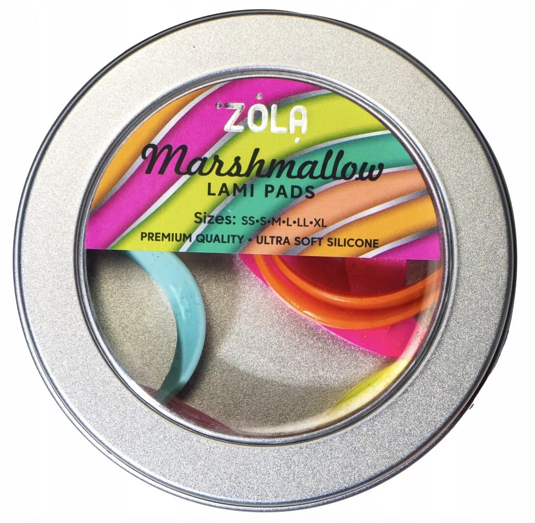 ZOLA Formy silikonowe Jelly L-curl do laminacji rzęs GÓRNE I DOLNE