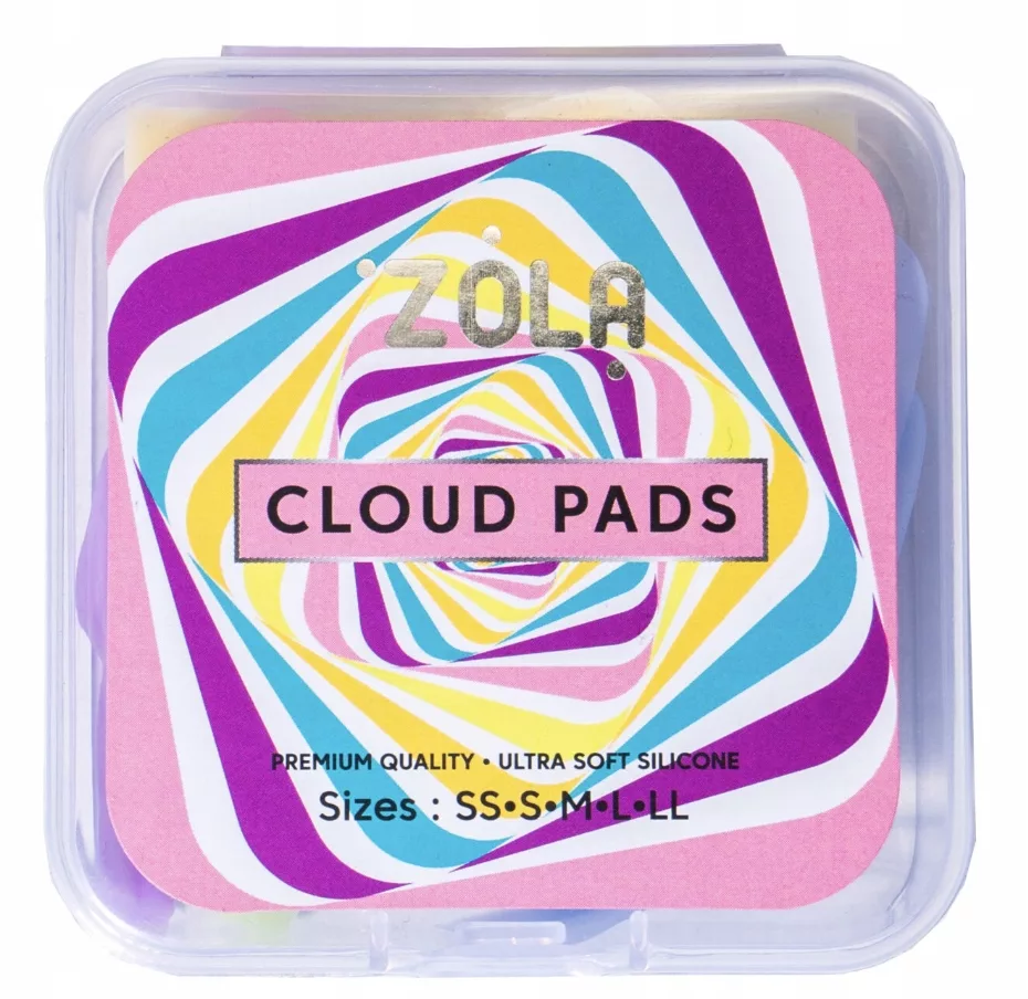 ZOLA Formy silikonowe Jelly L-curl do laminacji rzęs GÓRNE I DOLNE