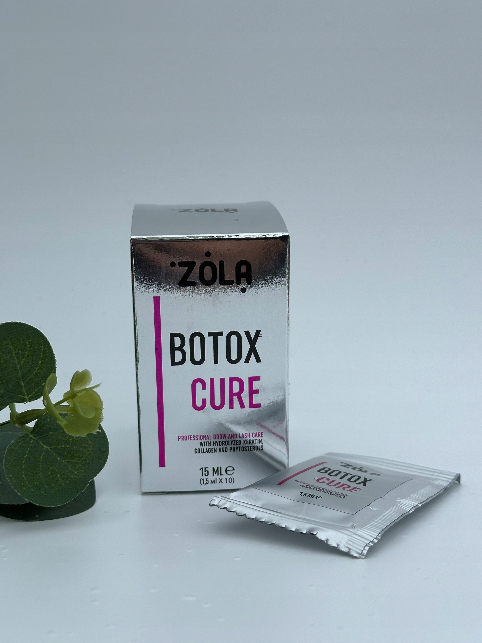 Zola Cure 10 x 1,5 ml odżywka do brwi i rzęs z keratyną kolagenem