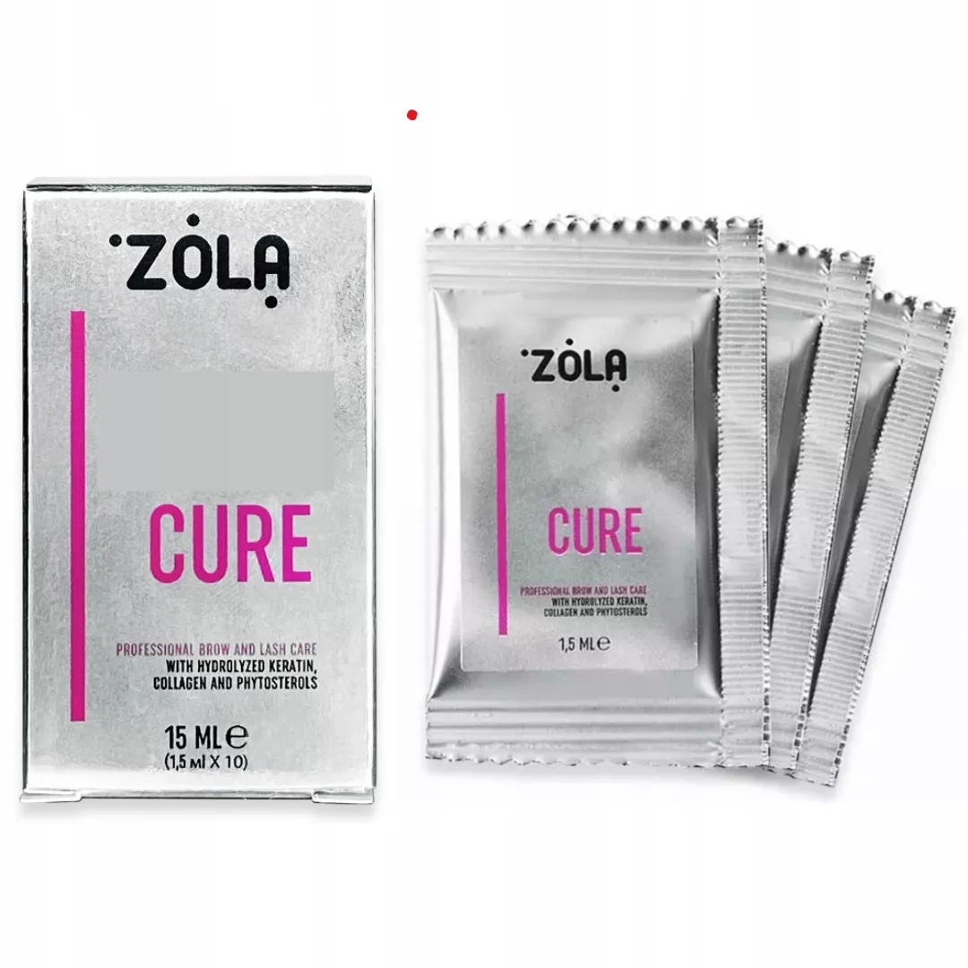 Zola różowa maska odżywka do rzęs i brwi 15ML