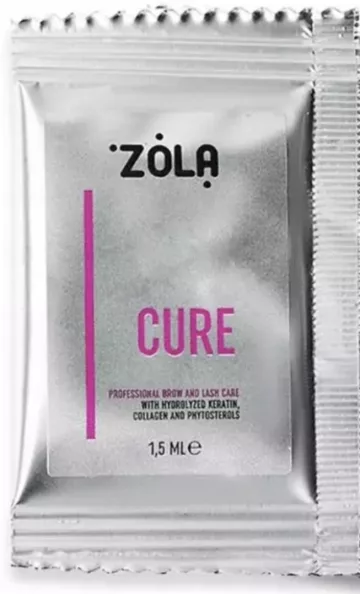Zola Cure 1,5 ml odżywka do brwi i rzęs z kolagenem i keratyną saszetka