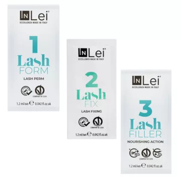 InLei zestaw saszetek do laminacji rzęs 1-2-3