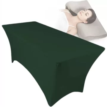 Prześcieradło na łóżko kosmetyczne ProjectLashes ZIELONE