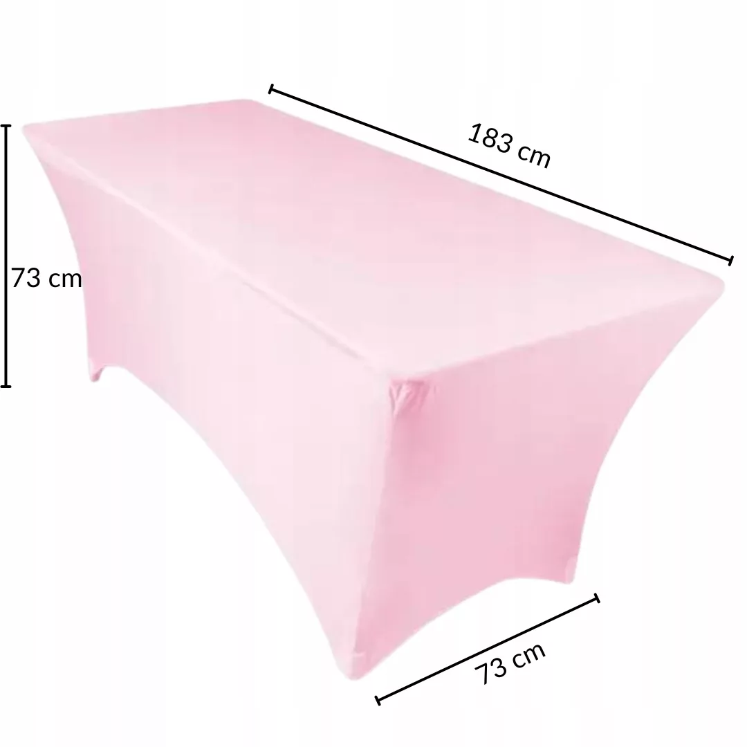 Prześcieradło na łóżko kosmetyczne ProjectLashes RÓŻOWE