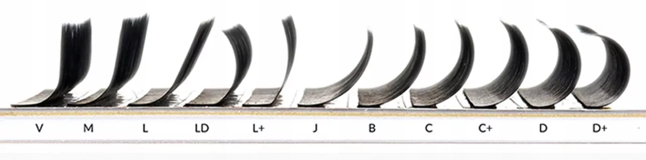 Sztuczne rzęsy do przedłużania Project Lashes C 0,12 5-13mm czarne MIX MATT