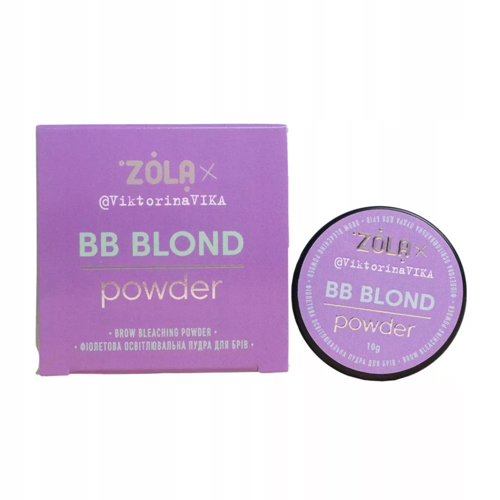Zola BB Blond Puder Rozjaśniający Do Brwi 10 g