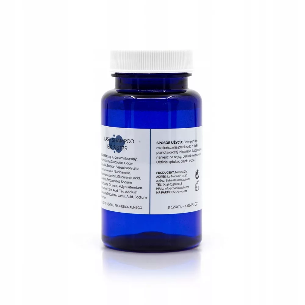 Szampon do rzęs Big Sister pH 9,5 Monica Zet – 150ml