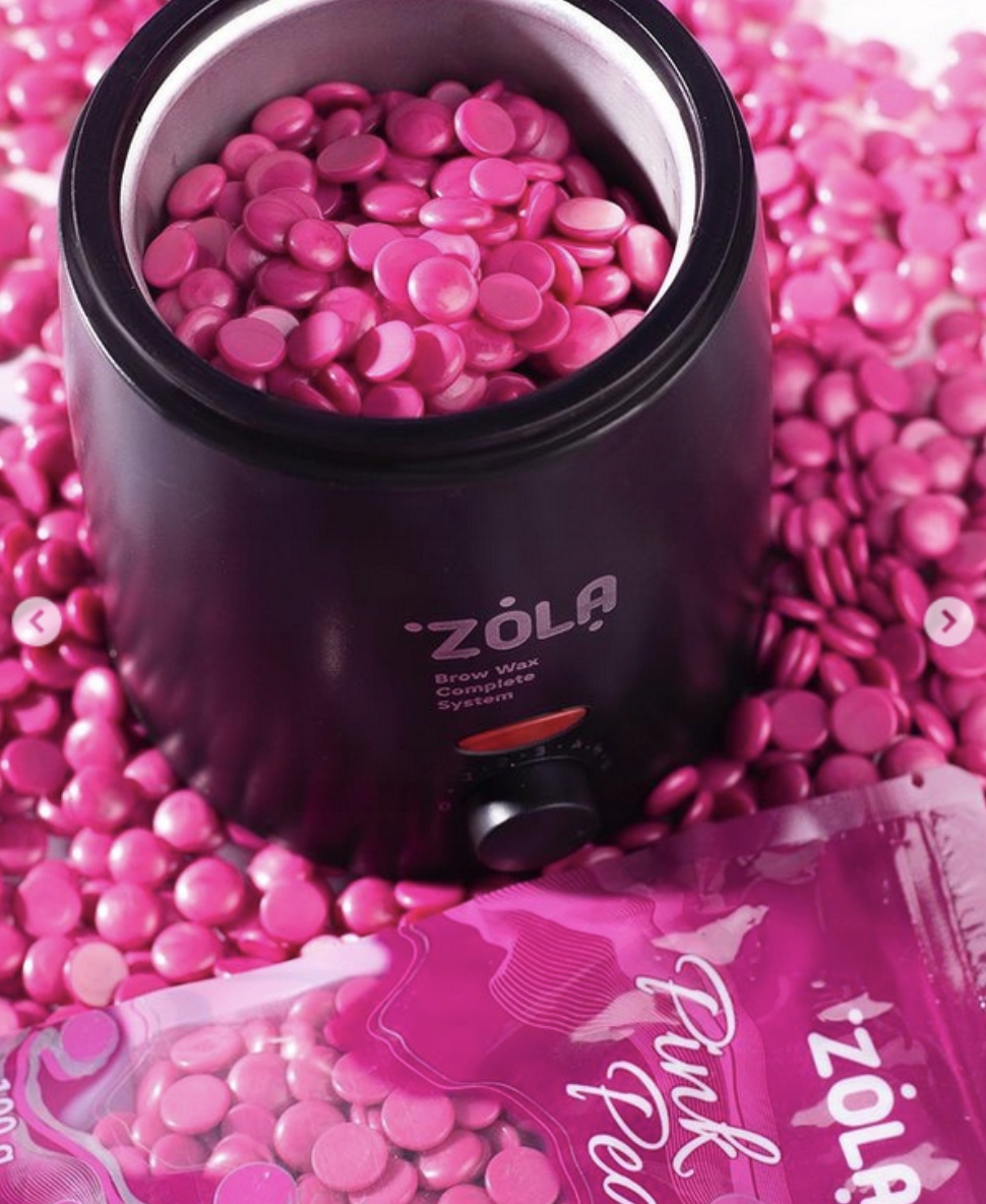 Wosk do depilacji bez paskowy BROW EPIL WAX pink pearl Zola