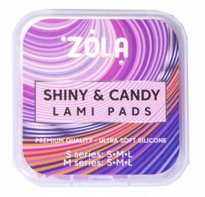 Formy silikonowe do laminacji rzęs Shiny & candy lami pads wałeczki Zola