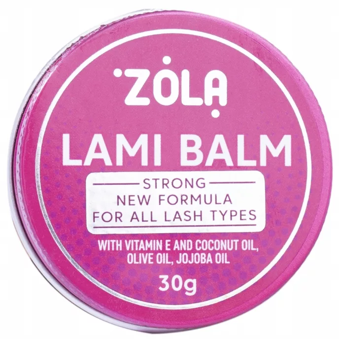 Klej bez kleju do laminowania rzęs lifting ZOLA Lami Balm 15g PINK