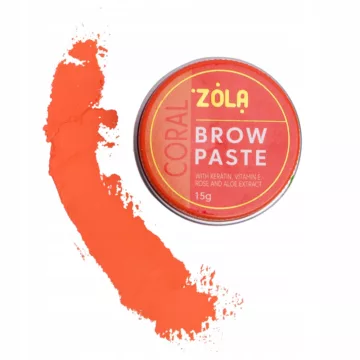 ZOLA pomarańczowa pasta do konturowania i stylizacji brwi 15g