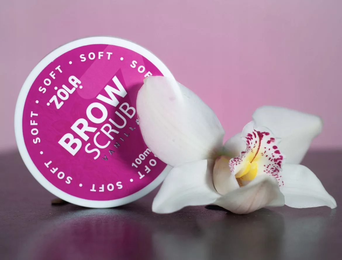 Peeling drobnoziarnisty do brwi VANILLA ZOLA 100ml