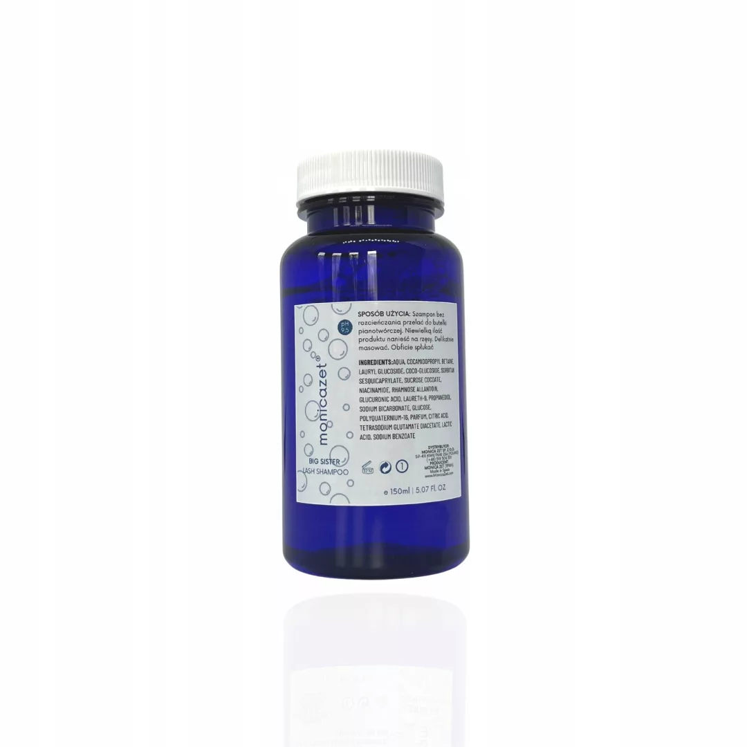 Szampon do rzęs Big Sister pH 9,5 Monica Zet – 150ml