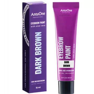 Farbka do stylizacji brwi AntuOne DARK BROWN 15 ml farbka