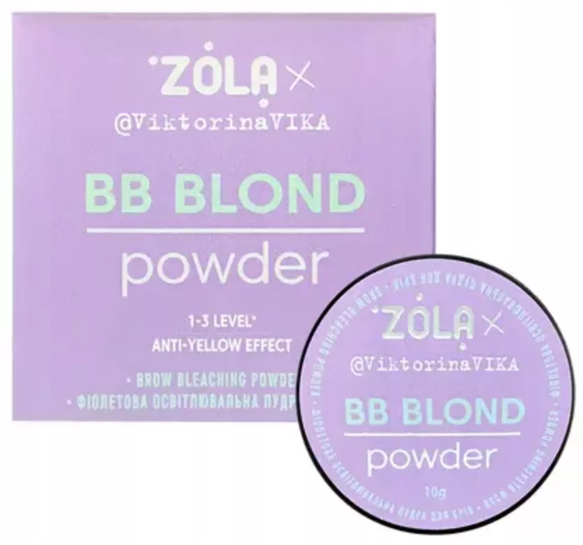 Puder dekoloryzujący do brwi Zola Deco Powder 10g