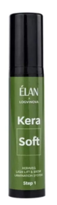 ELAN KeraSoft Krok 1 Serum liftingujące do rzęs i brwi