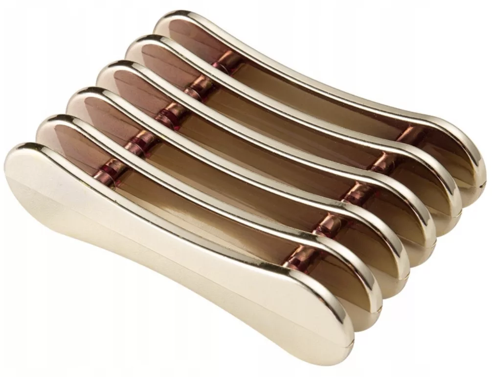 Podstawka holder na pędzle pędzel wąski plastikowa czarna