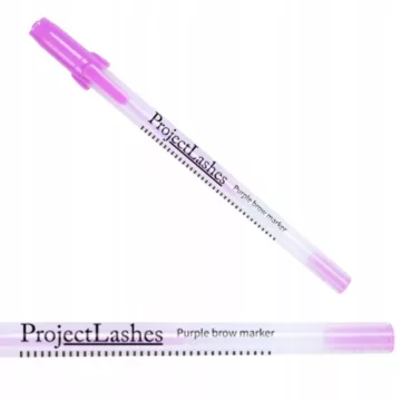 Fioletowy pisak do konturowania i geometrii brwi PEN