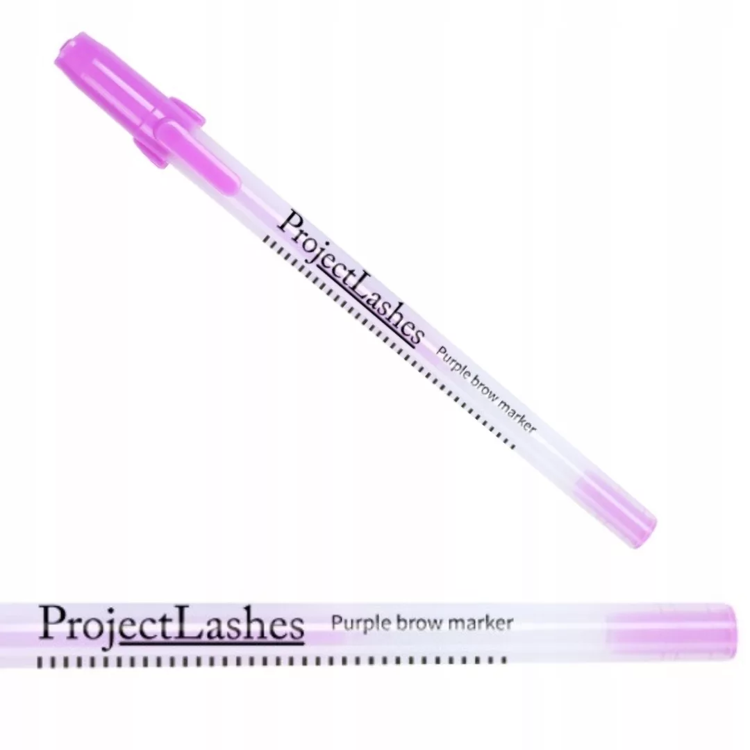 Biały pisak do konturowania i geometrii brwi PEN