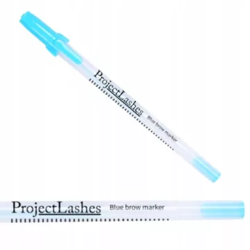 Niebieski pisak do konturowania i geometrii brwi PEN