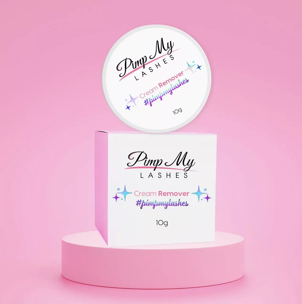 Remover w kremie do ściągania rzęs Pimp My Lashes