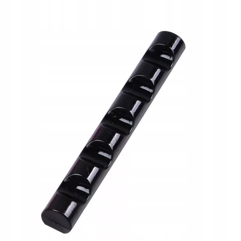 Podstawka holder na pędzle pędzel wąski plastikowa czarna