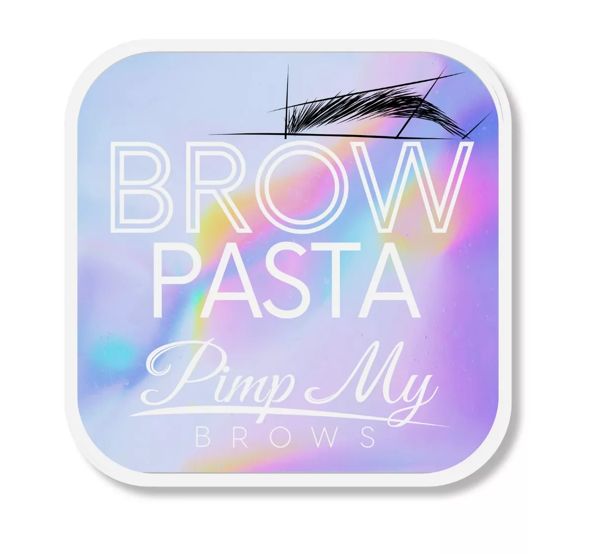 RÓŻOWA pasta do geometrii brwi Lola Beauty House x Pimp My Brows