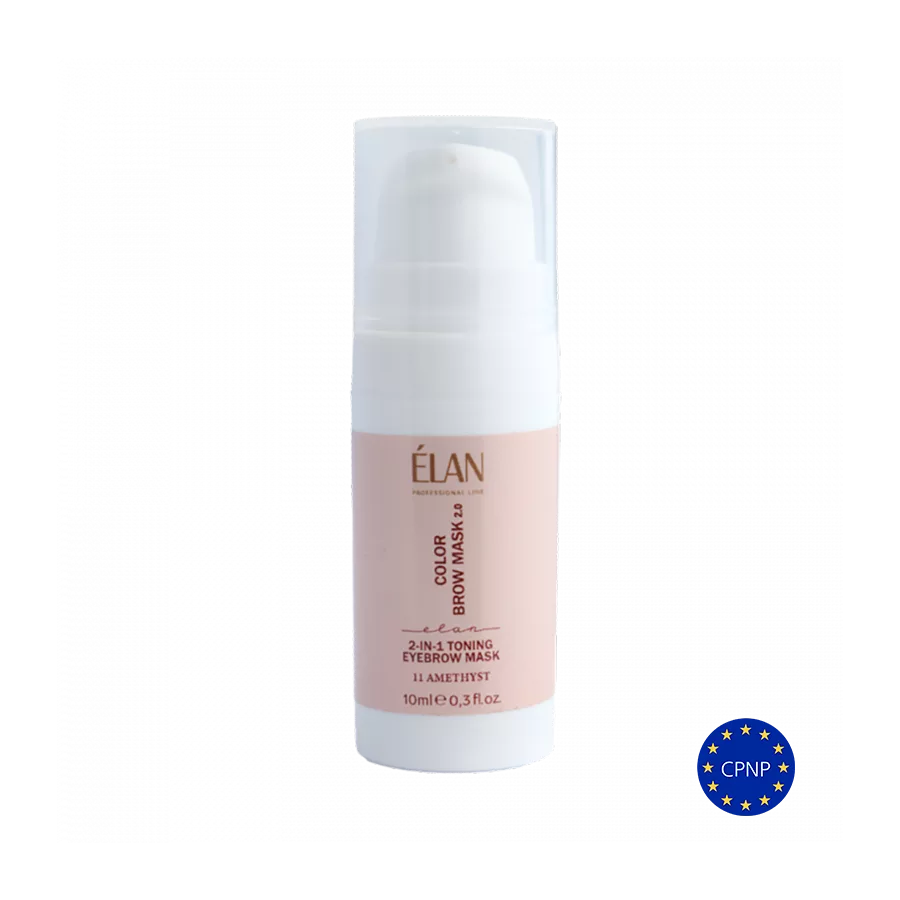 ELAN AMETHYST 2.0: COLOUR BROW MASK : Tonująca maska do brwi 2w1