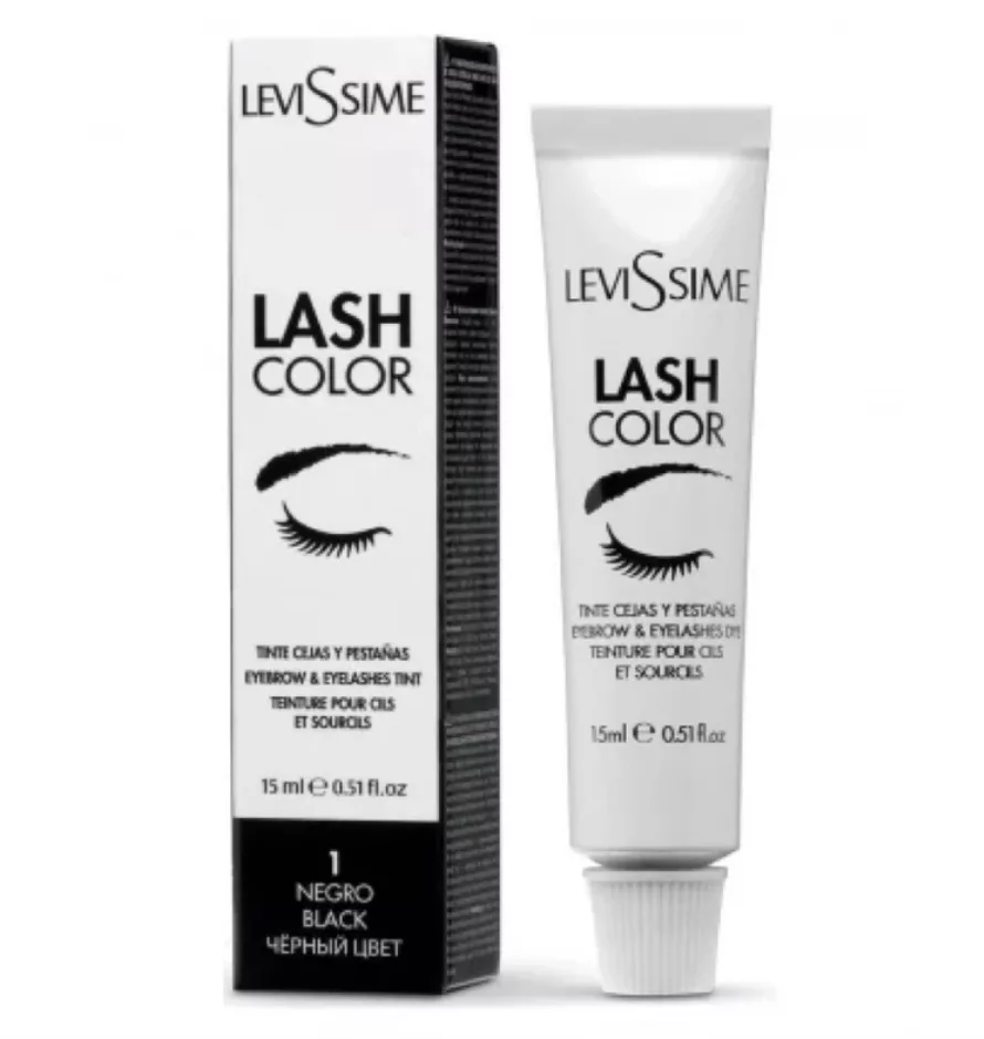 Lash Color Farba do rzęs Levissime czarny 1 black farbka