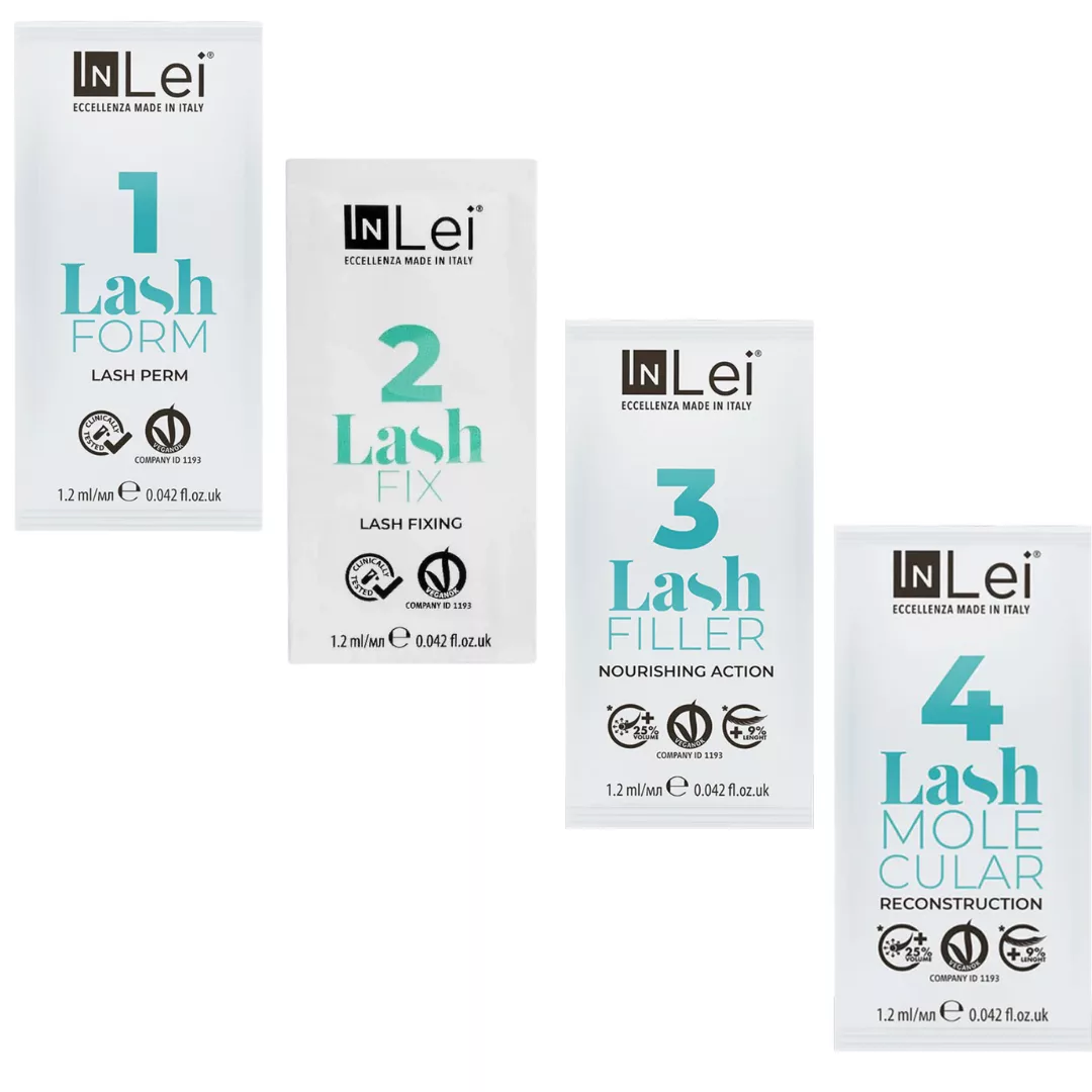 InLei® Lash Filler 25.9 ”MINI KIT” 1-2-3-4 zestaw