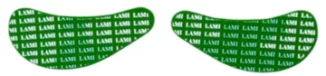 Silikonowe płatki pod oczy do separacji Lami Lashes GREEN