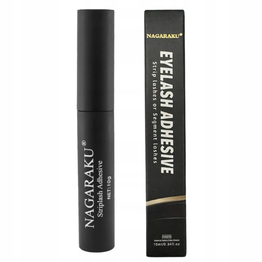 Klej z pędzelkiem do rzęs bondingowych i na pasku Nagaraku 10g