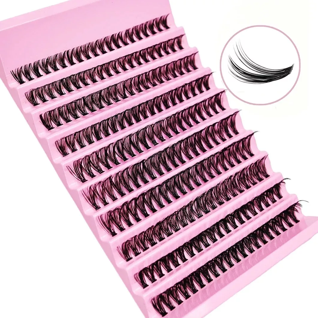 Rzęsy Bondingowe 200 szt Bonding Lash Zestaw Startowy + Akcesoria