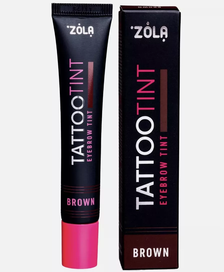 ZOLA farba farbki do brwi i rzęs Tattoo Tint ZESTAW 4x 15 ml farbka