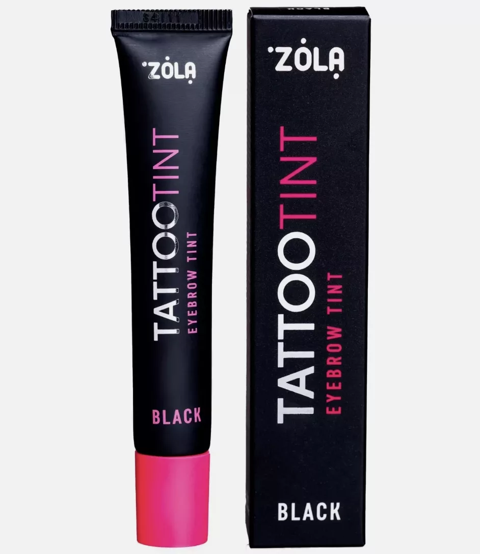 ZOLA farba farbki do brwi i rzęs Tattoo Tint ZESTAW 4x 15 ml farbka