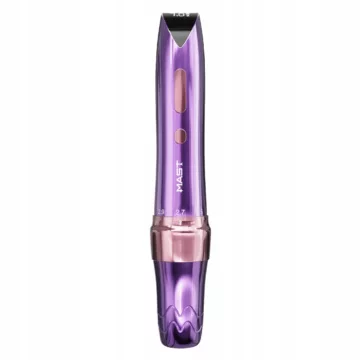 Maszynka do tatuażu PMU Mast P60 WQP-053-1 Fioletowa z baterią