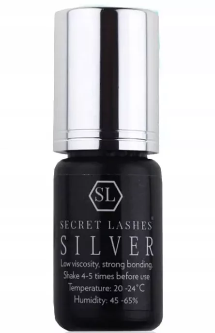 Klej do przedłużania rzęs Secret Lashes SILVER 5g