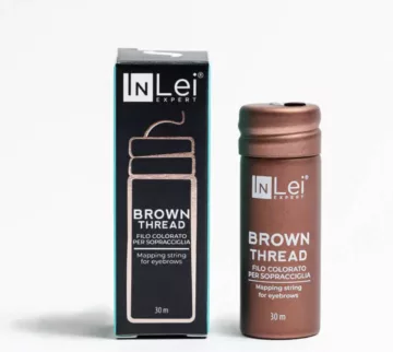 InLei® “BROWN THREAD” – brązowa nić do geometrii brwi