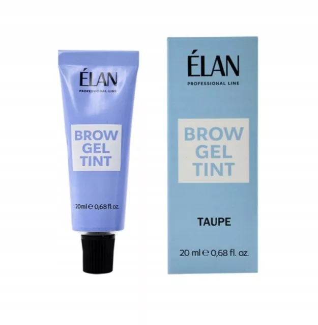 Farba do brwi ELAN Brow Gel Tint TAUPE, 20 ml (w tubie) farbka
