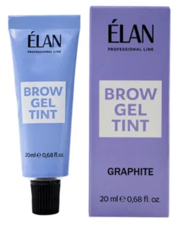 Farba do brwi ELAN Brow Gel Tint GRAPHITE, 20 ml (w tubie) farbka