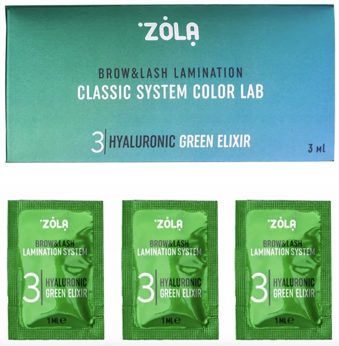 Żel do laminacji rzęs i brwi ZOLA Color Lab 01 Lifting Pink Gel 10 ml