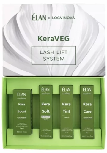 Zestaw KeraVEG do liftingu rzęs ELAN x Logvinova
