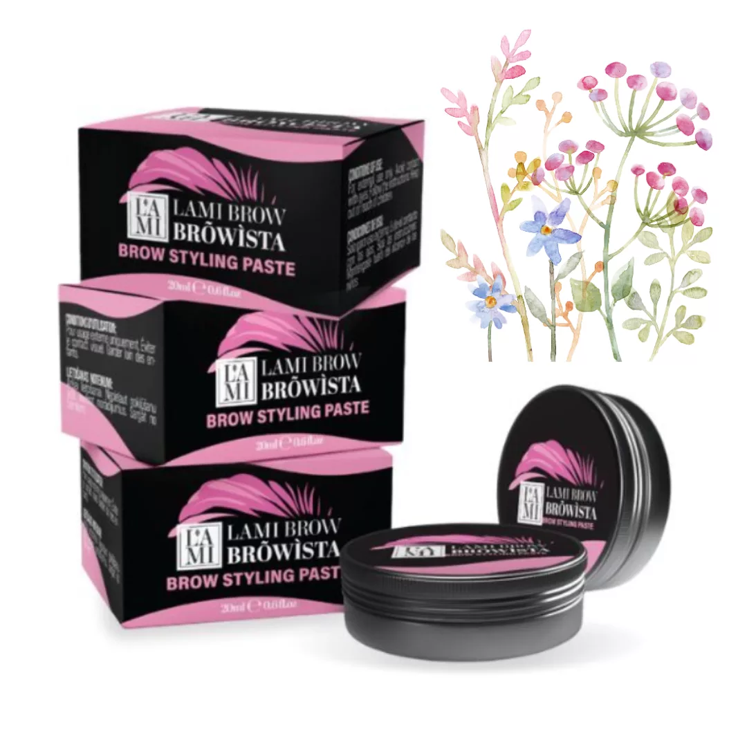 LAMI LASHES Browista styling paste - pasta do stylizacji 20 ml MELON