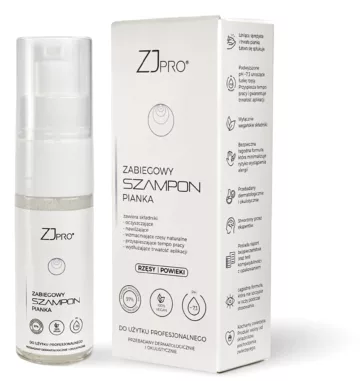 Szampon zabiegowy ZJ PRO do rzęs 30 ml do rzęs