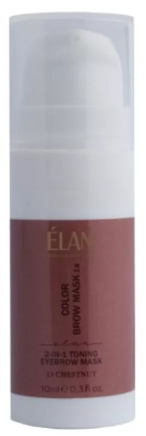 ELAN CHESTNUT 2.0: COLOUR BROW MASK : Tonująca maska do brwi 2w1